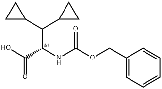 Acido (S)-2-(((Benzilossi)carbonil)ammino)-3,3-diciclopropilpropanoico