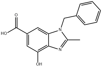 Acido 1-benzil-4-idrossi-2-metil-1H-benzo[d]imidazolo-6-carbossilico