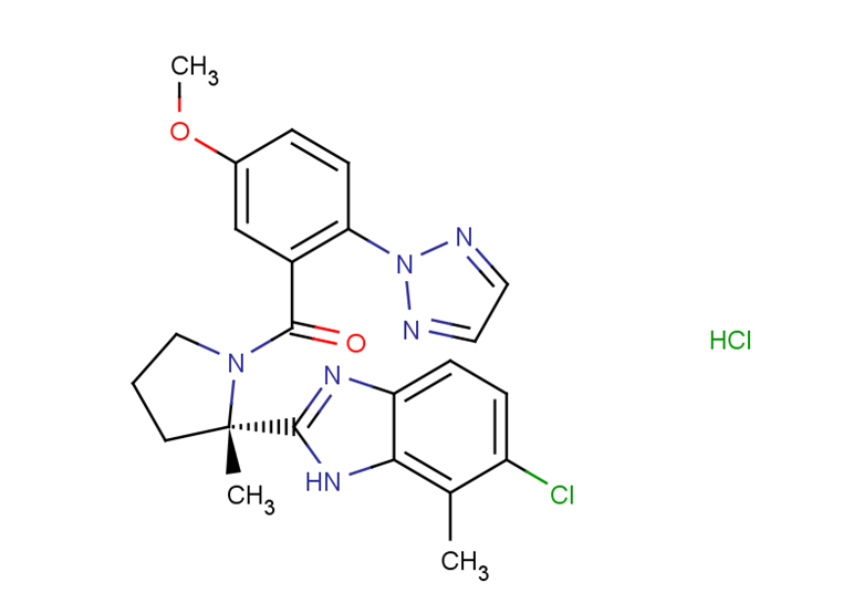 Daridorexant cloridrato COA
