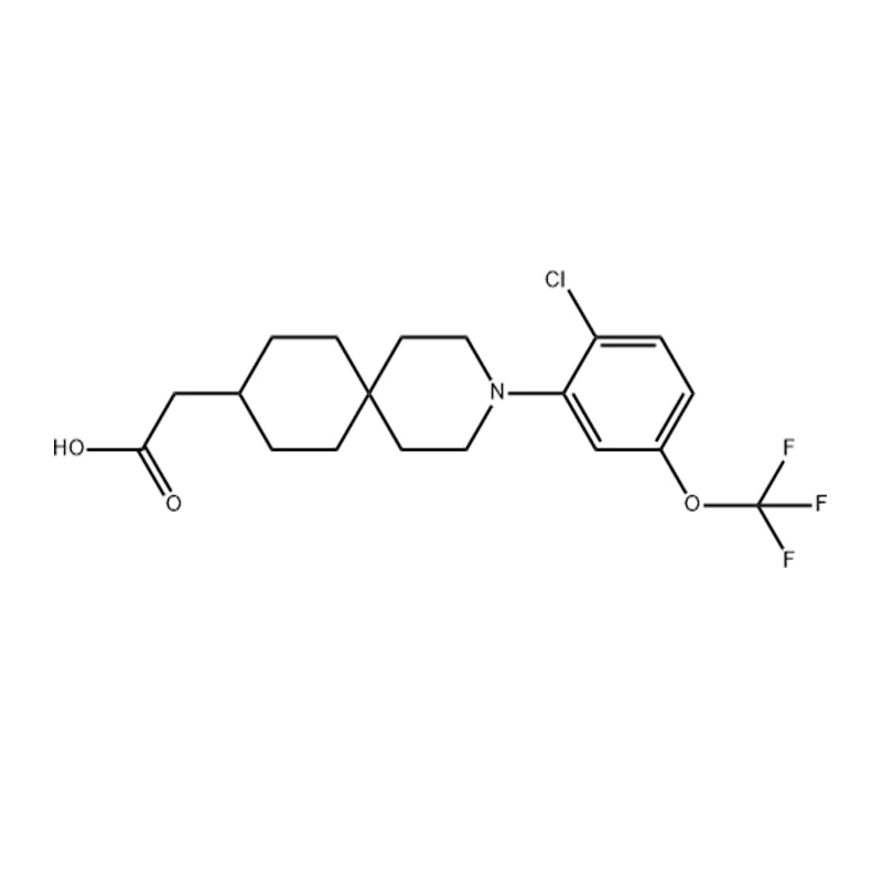 Acido 3-[2-cloro-5-(trifluorometossi)fenil]-3-azaspiro[5.5]undecan-9-acetico