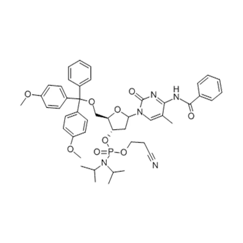 5'-O-(4,4'-DiMetossitritil)-N4-benzoil-2'-deossi-5-metilcitidina-3'- O-(O-2-cianoetil-N,N-diisopropilMino) fosforaMidite