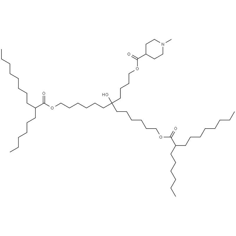 7-idrossi-7-(4-((1-metilpiperidina-4-carbonil)ossi)butil)tridecan-1,11-diil bis(2-esildecanoato)
