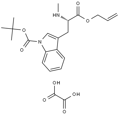 H-N-Me-Trp(Boc)-OAll Ossalato