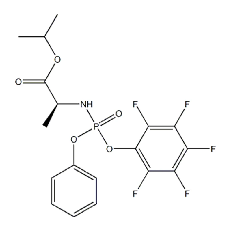N-[(S)-(2,3,4,5,6-pentafluorofenossi)fenossifosfinil]-L-alaninel-metil estere